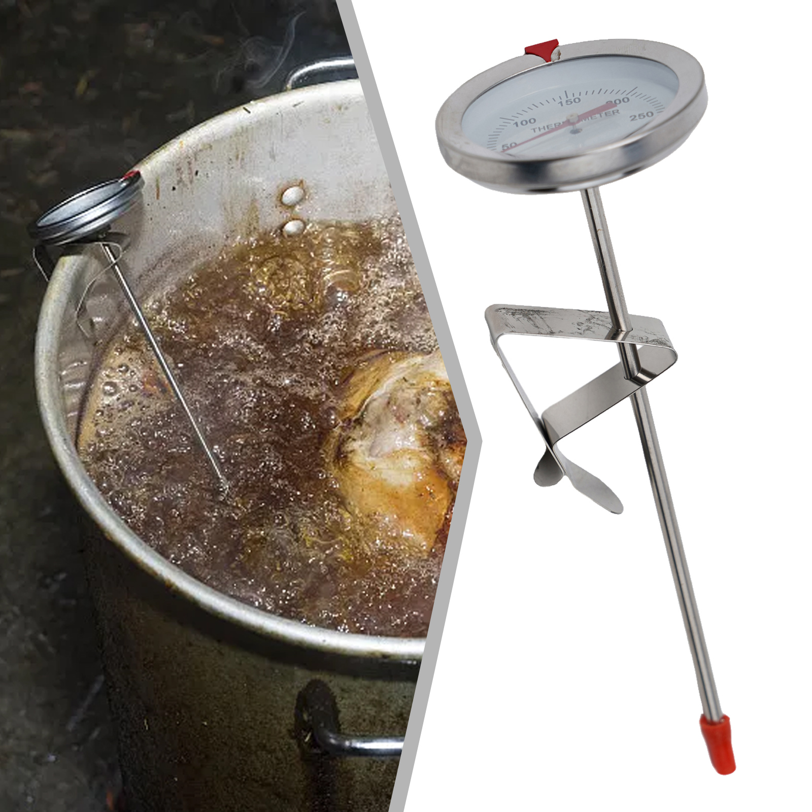 Stainless Steel Probe Thermome - Kitchen Baking Utensil ulasan dan harga
