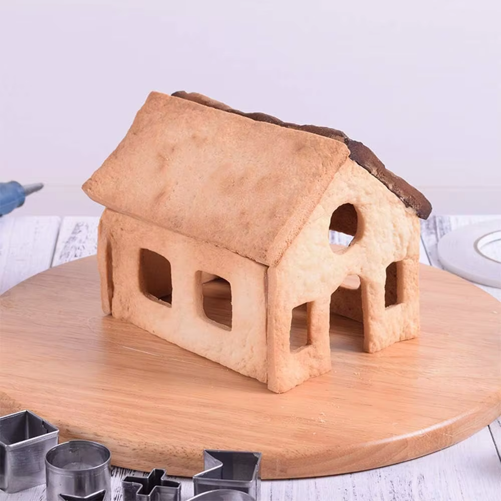 10Pcs Gingerbread House Cookie - Kitchen And Baking Equipment ulasan dan harga