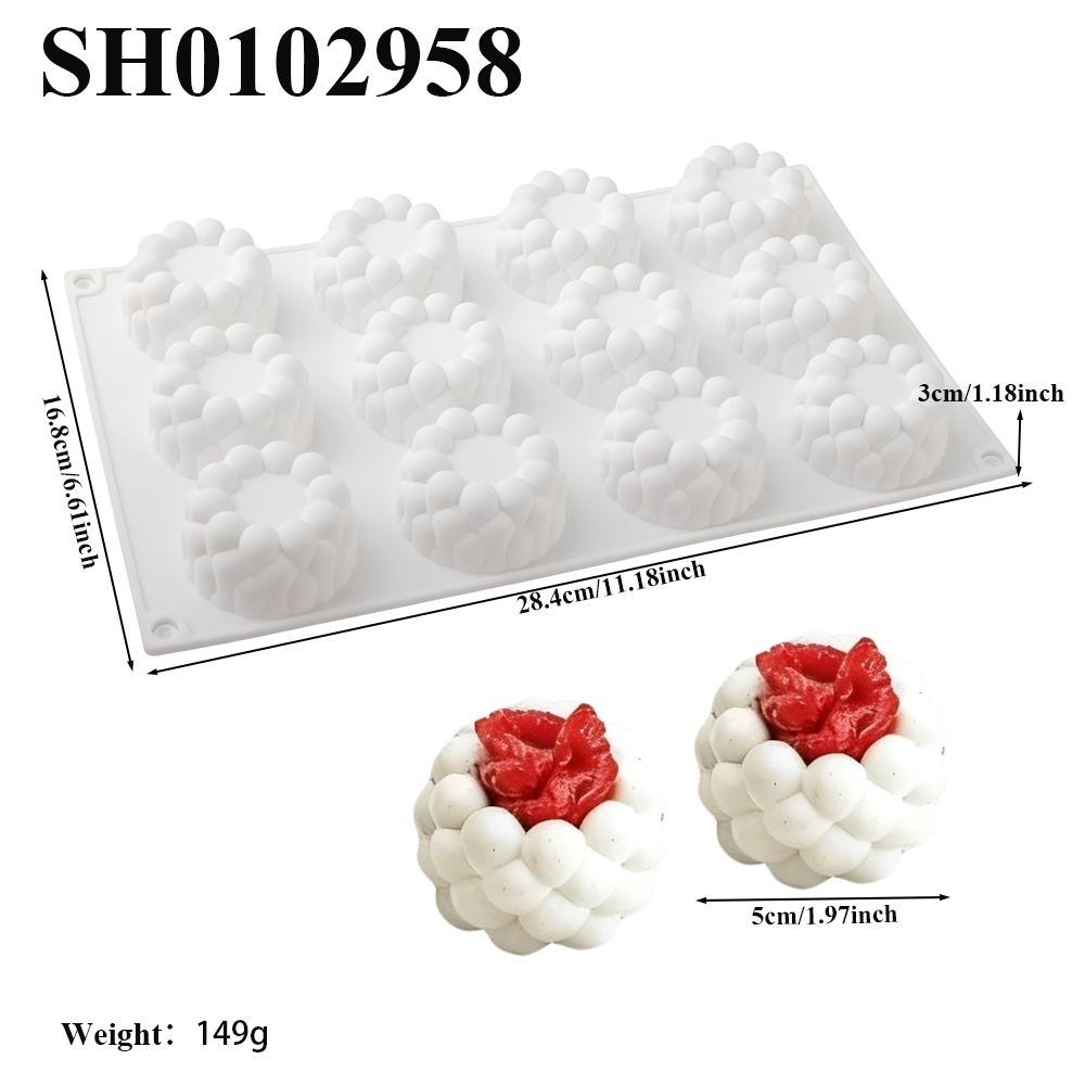 12-Cell Bubble Cylinder Design - Baking Kitchen Design ulasan dan harga