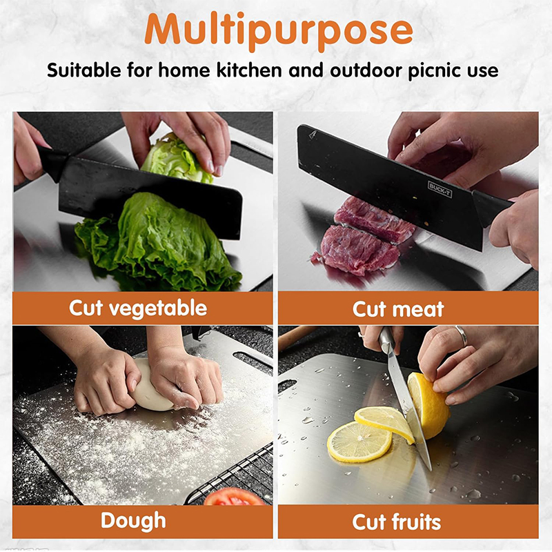 1pc Stainless Steel Cutting Bo - Kitchen Baking Utensil ulasan dan harga