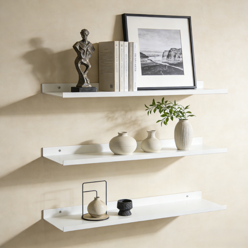 Metal Floating Shelves Wall Mo - Kitchen Zo ulasan dan harga