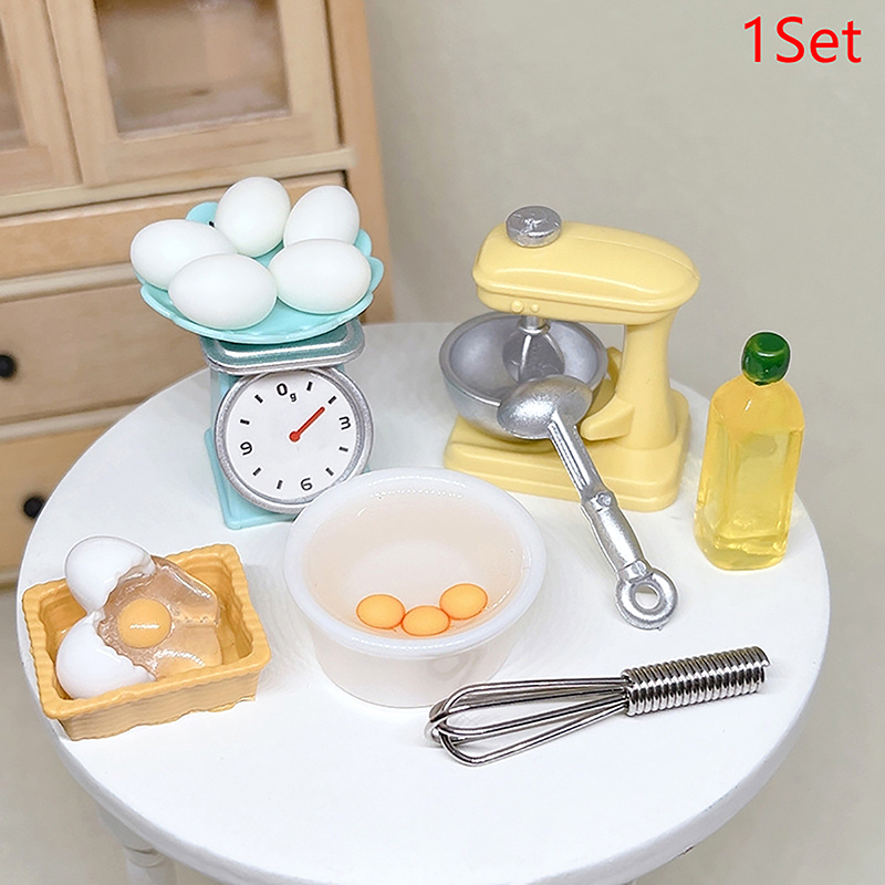 1Set 1:12 Dollhouse Miniature  - Kitchen And Baking Tools ulasan dan harga