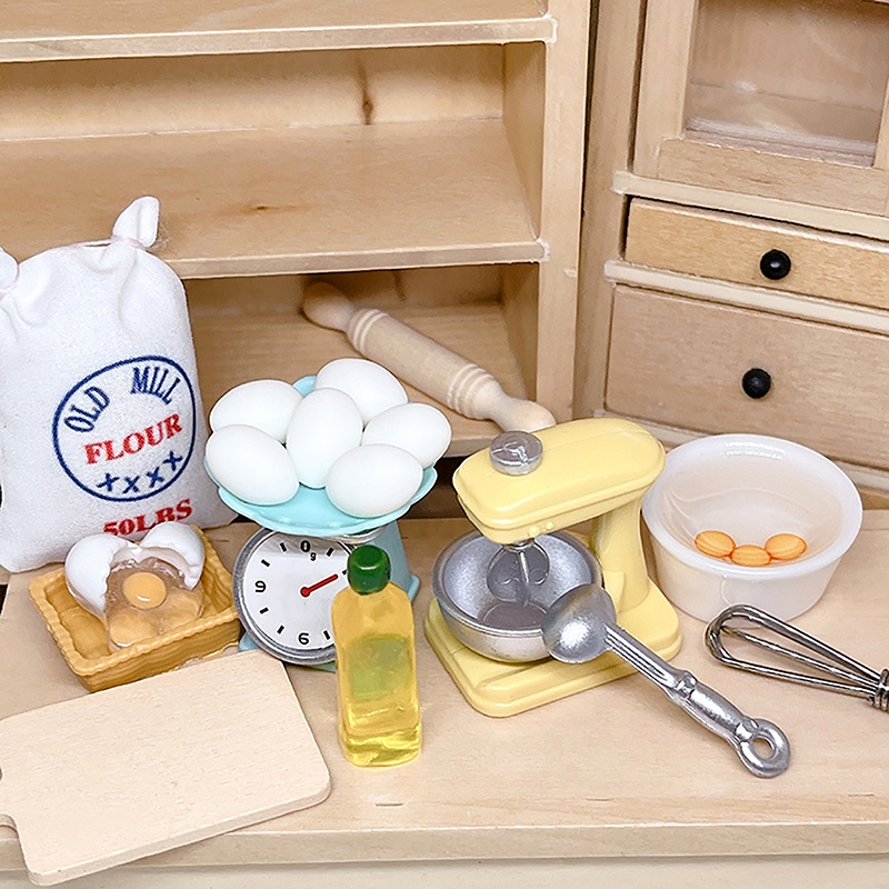 1Set 1:12 Dollhouse Miniature  - Kitchen And Baking Tools ulasan dan harga