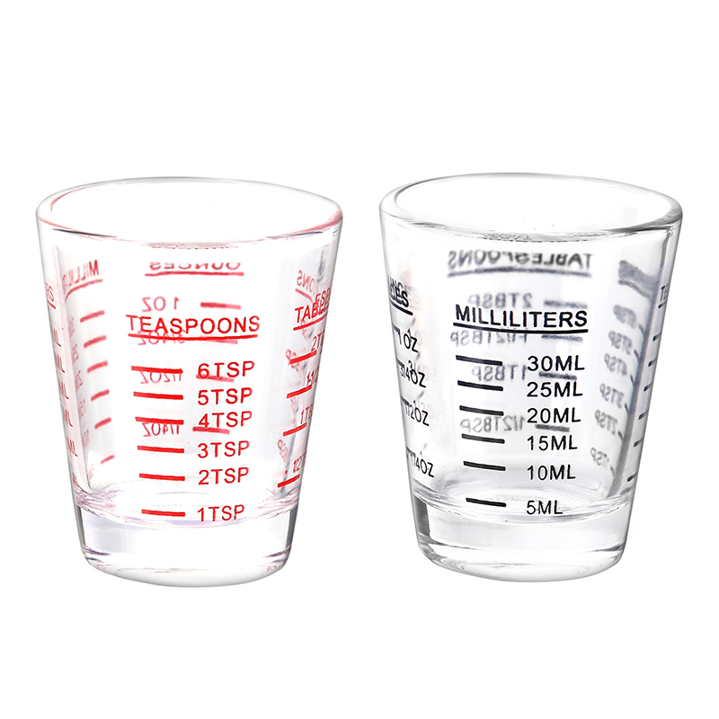 1Pc 30Ml Glass Measuring Cup W - Kitchen Baking Appliances ulasan dan harga