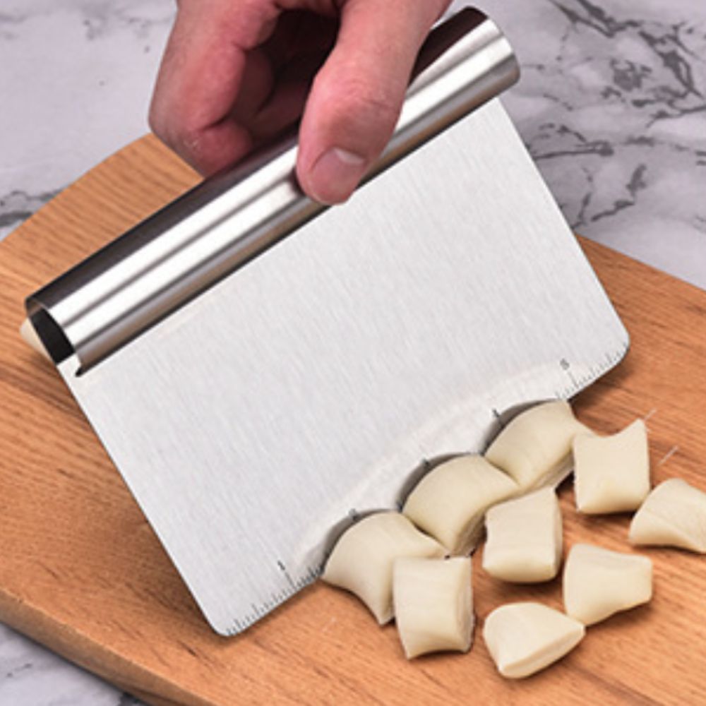 Baking Tool Stainless Steel Do - Bench Scraper Dough ulasan dan harga