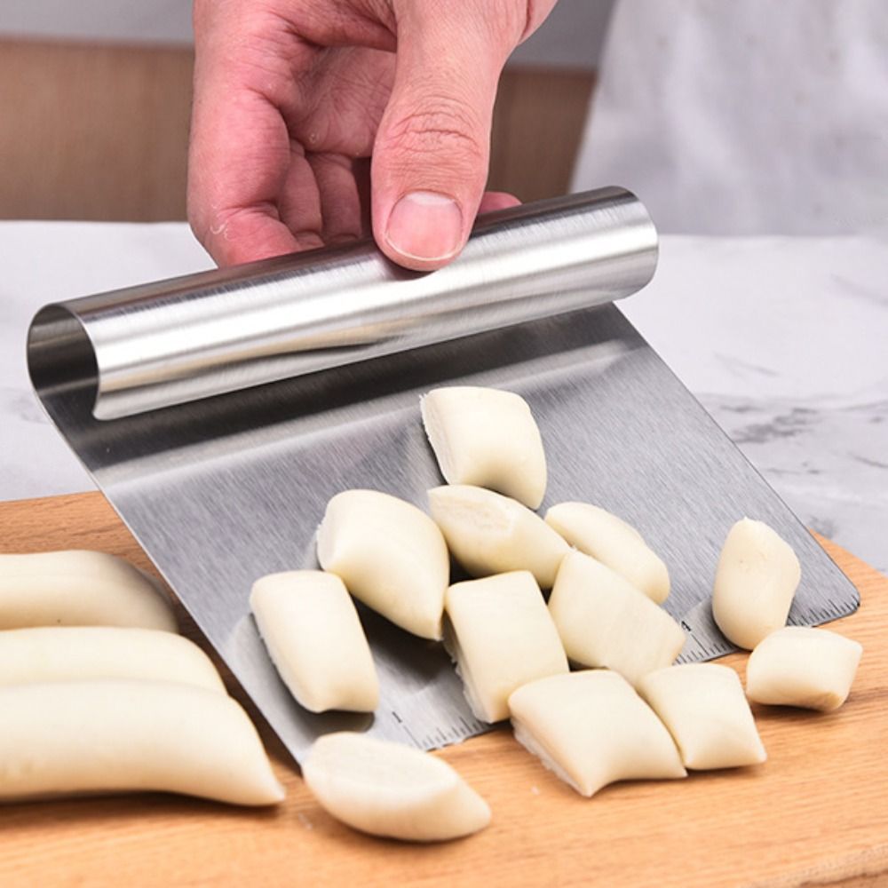Baking Tool Stainless Steel Do - Bench Scraper Dough ulasan dan harga