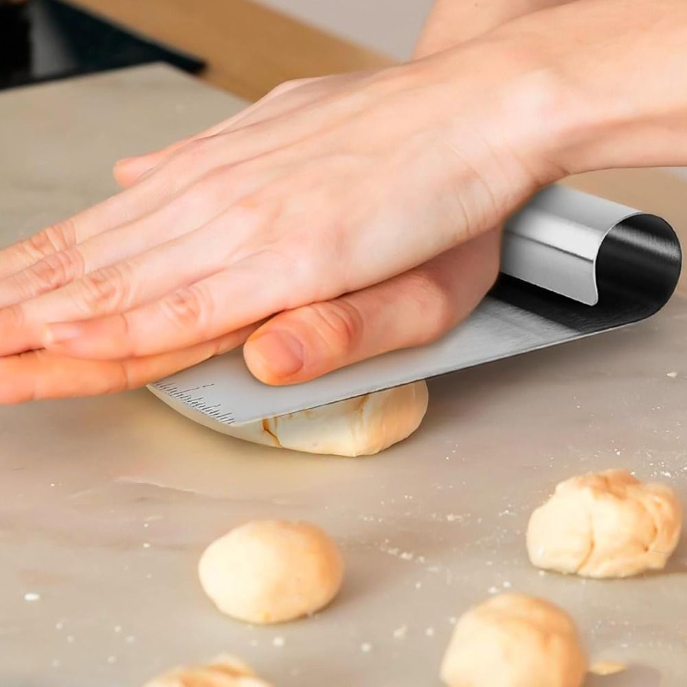 Baking Tool Stainless Steel Do - Bench Scraper Dough ulasan dan harga