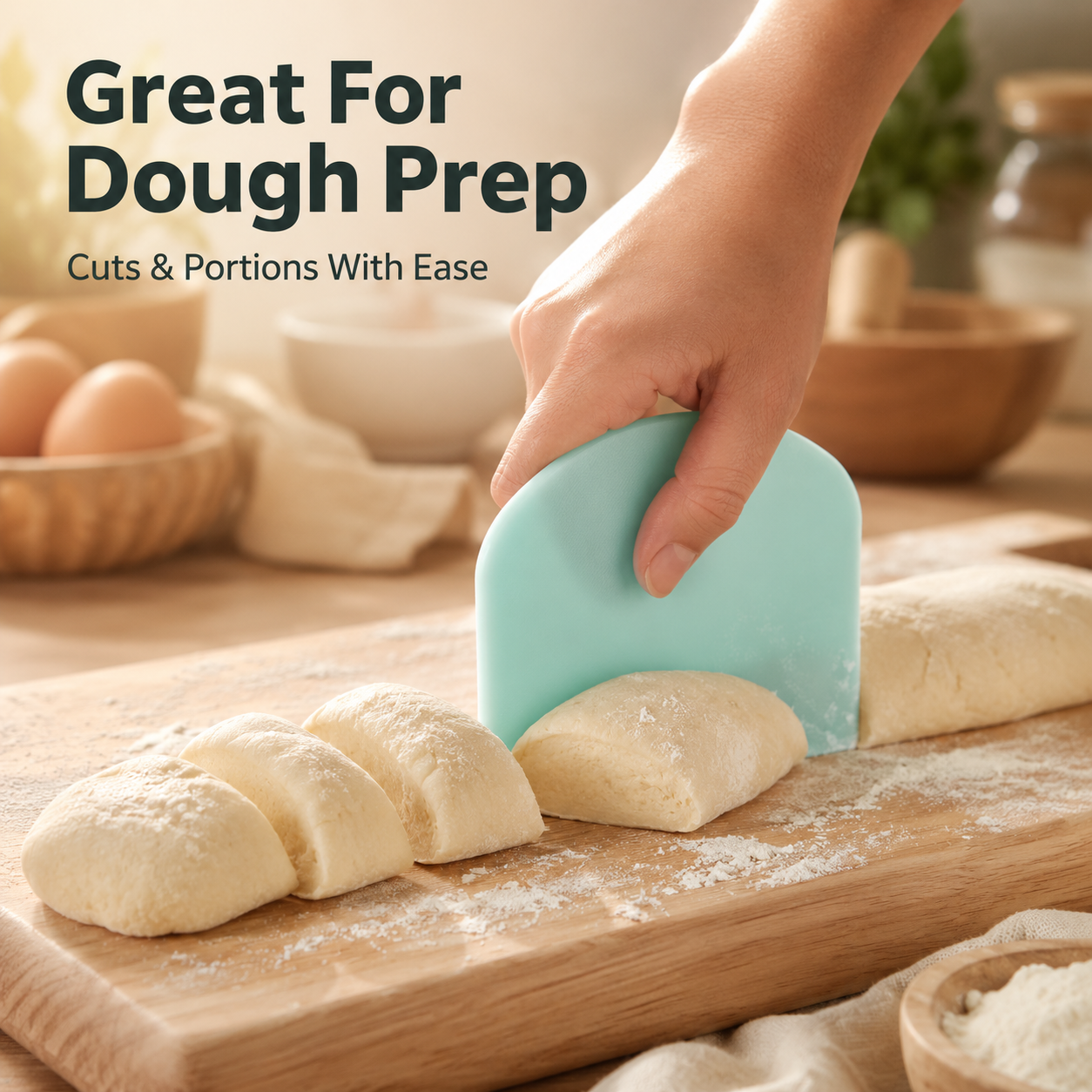 Flexible PE Dough Scraper, Bak - Bench Scraper Dough ulasan dan harga