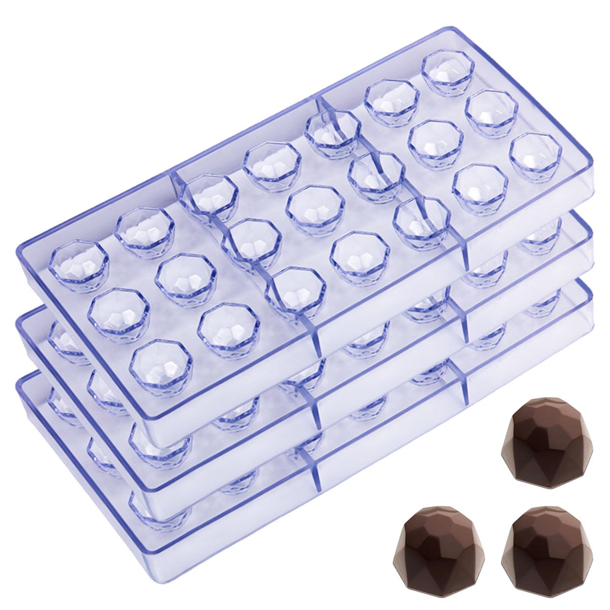 1PC 21-Hole Diamond Styles Ice - Kitchen Baking Decor ulasan dan harga
