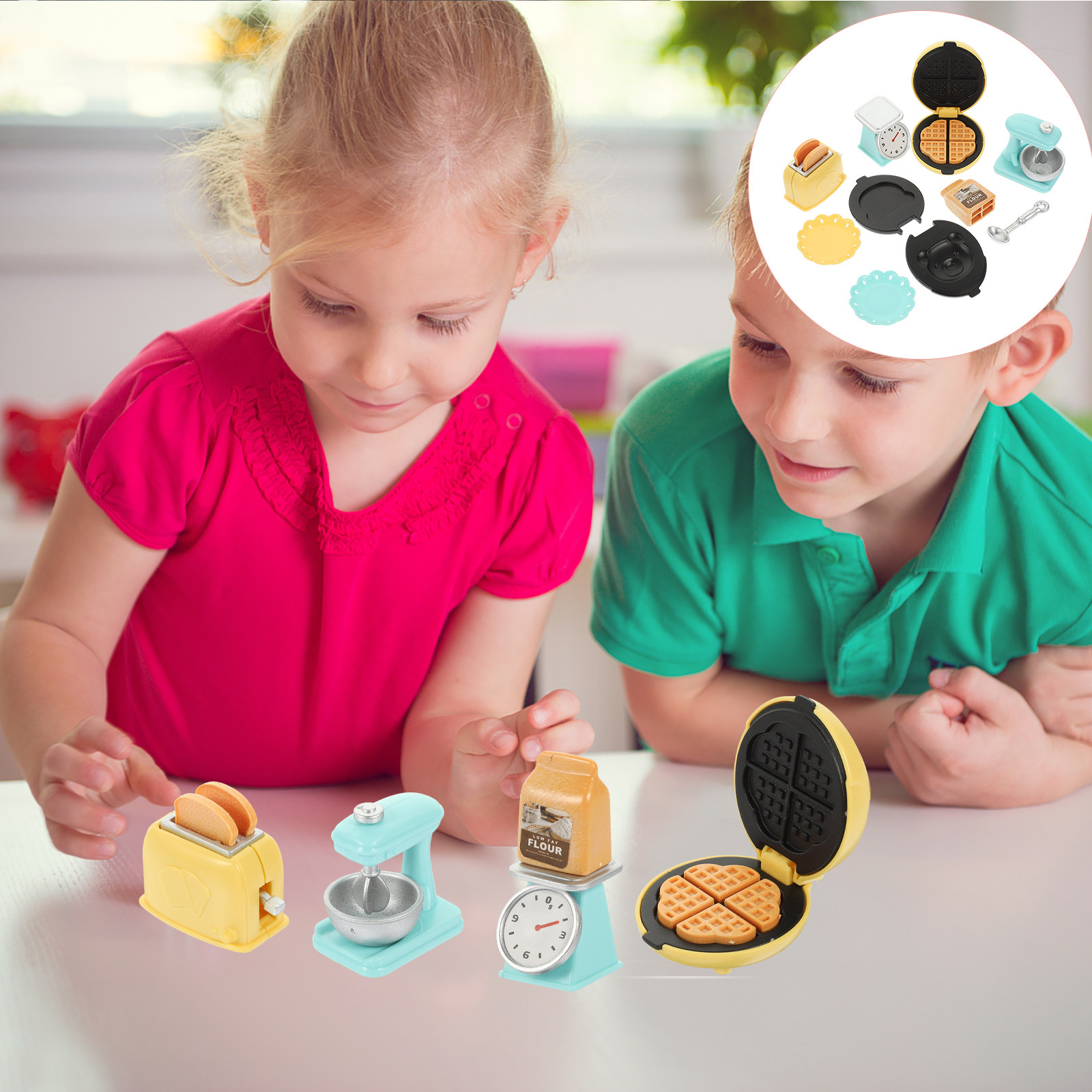 1Set Simulated Kitchen Machine - Baking Kitchen Layout ulasan dan harga