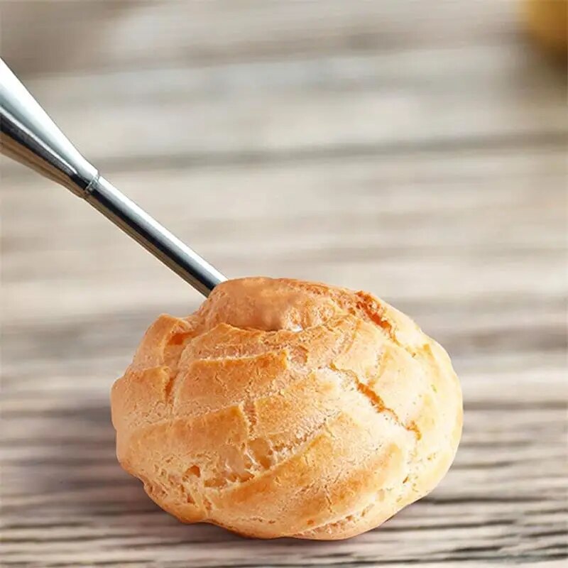 1PC Stainless Steel Puff Mouth - Kitchen And Baking Equipment ulasan dan harga