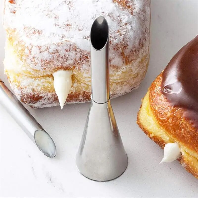 1PC Stainless Steel Puff Mouth - Kitchen And Baking Equipment ulasan dan harga