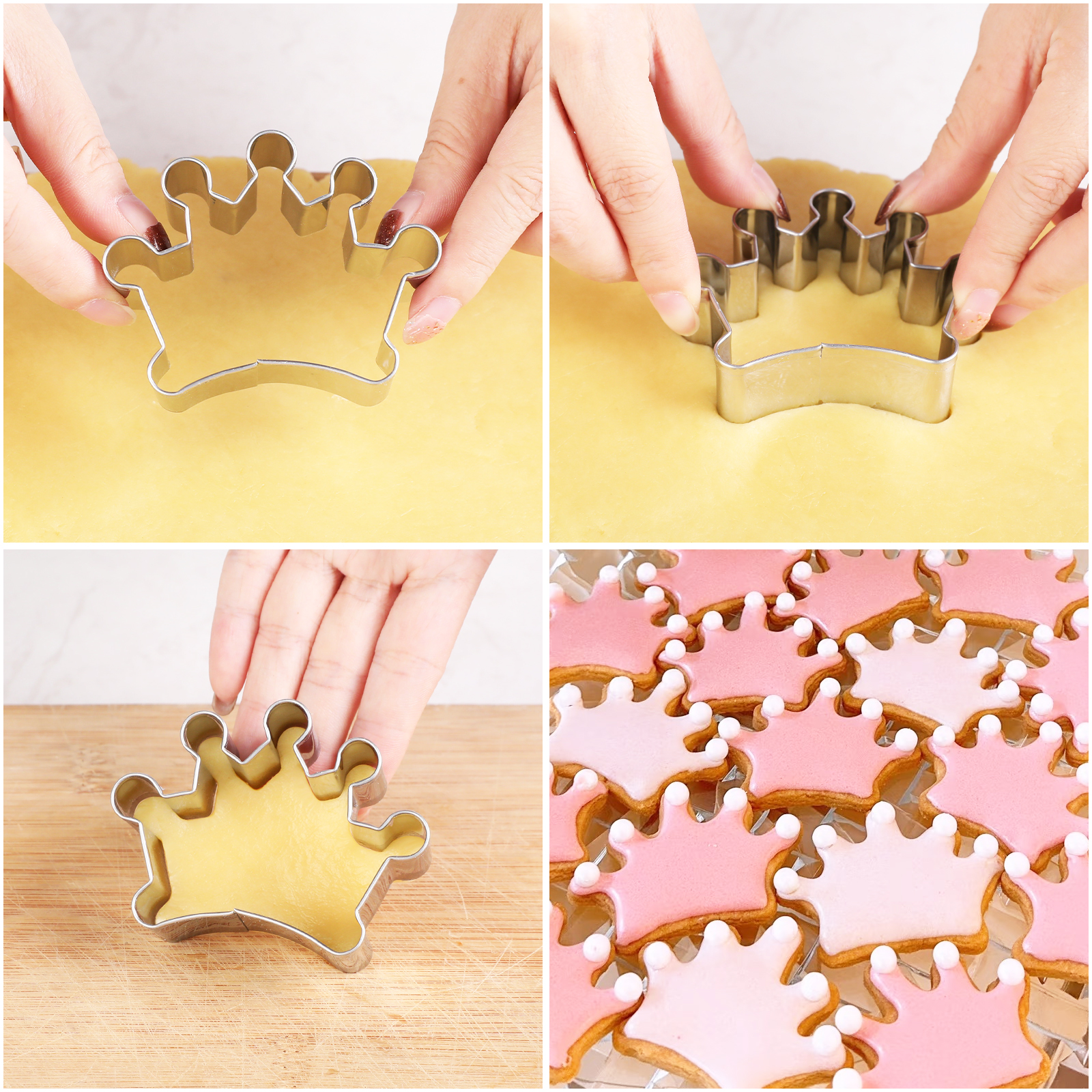 Crown Cookie Cutter Baking Coo - Kitchen Baking Decor ulasan dan harga