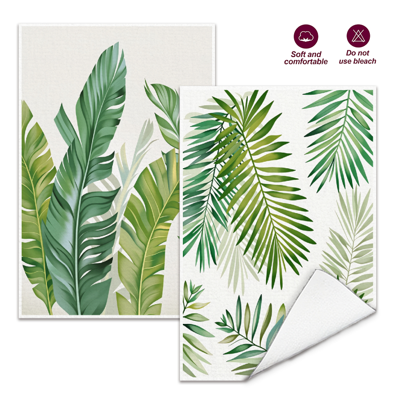 2Pcs, Nordic Style Banana Leaf - Kitchen Baking Necessities ulasan dan harga