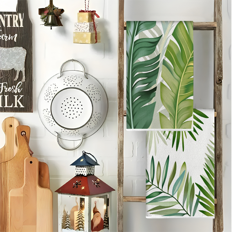 2Pcs, Nordic Style Banana Leaf - Kitchen Baking Necessities ulasan dan harga