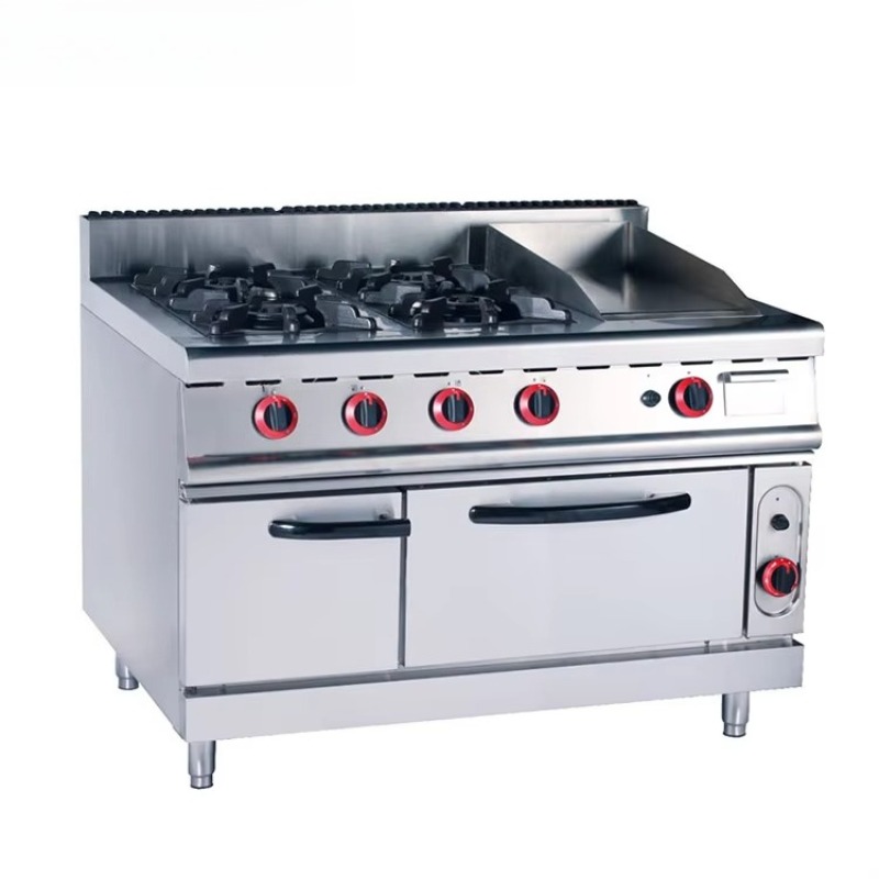 Combo Gas Cooker Stove with Ov - Kitchen Baking Appliances ulasan dan harga