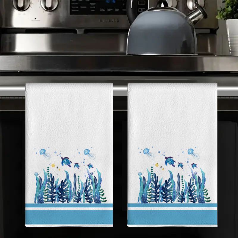 2Pcs, Blue-Edged Sea Turtle Je - Kitchen Baking Necessities ulasan dan harga