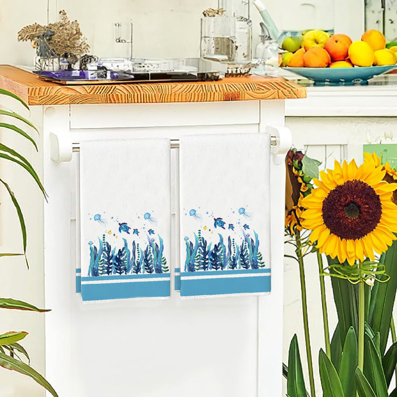 2Pcs, Blue-Edged Sea Turtle Je - Kitchen Baking Necessities ulasan dan harga
