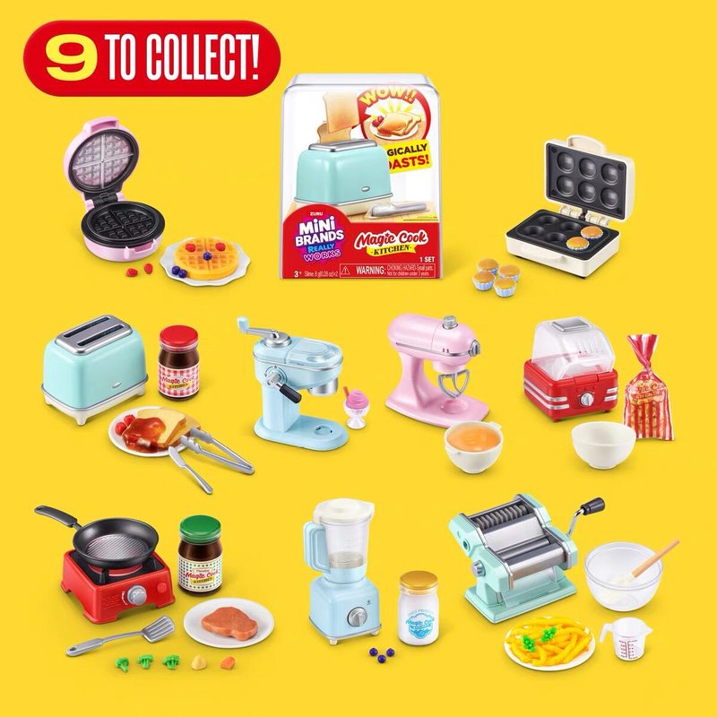 Zuru Mini Magic Kitchen Miniat - Kitchen Baking Appliances ulasan dan harga