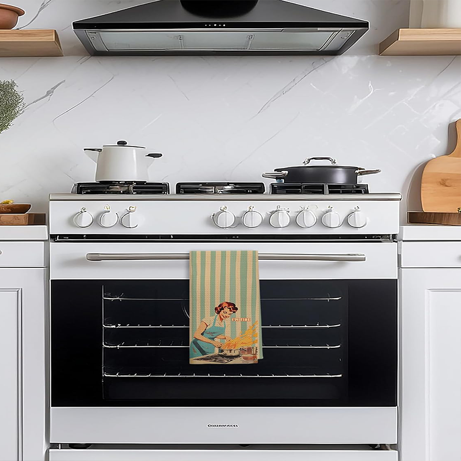 2Pcs, Green Striped Kitchen To - Kitchen Baking Necessities ulasan dan harga
