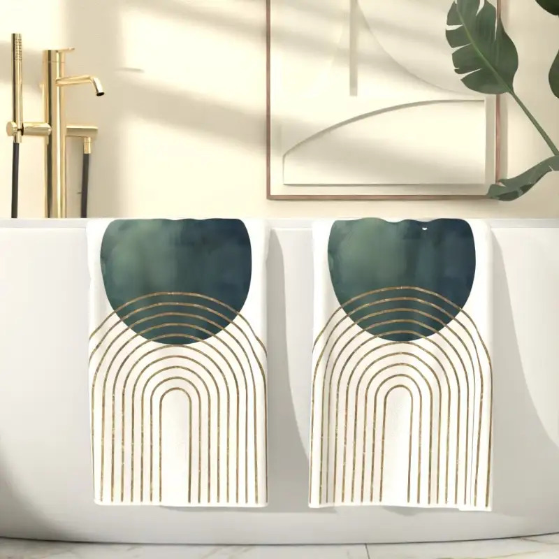 2Pcs, Geometric Abstract Minim - Kitchen Baking Necessities ulasan dan harga