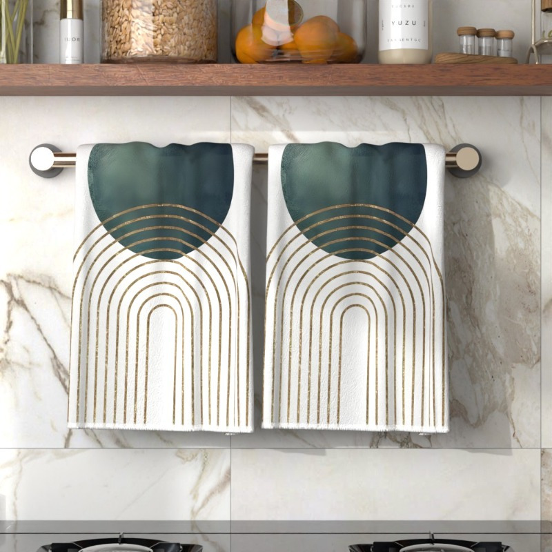 2Pcs, Geometric Abstract Minim - Kitchen Baking Necessities ulasan dan harga