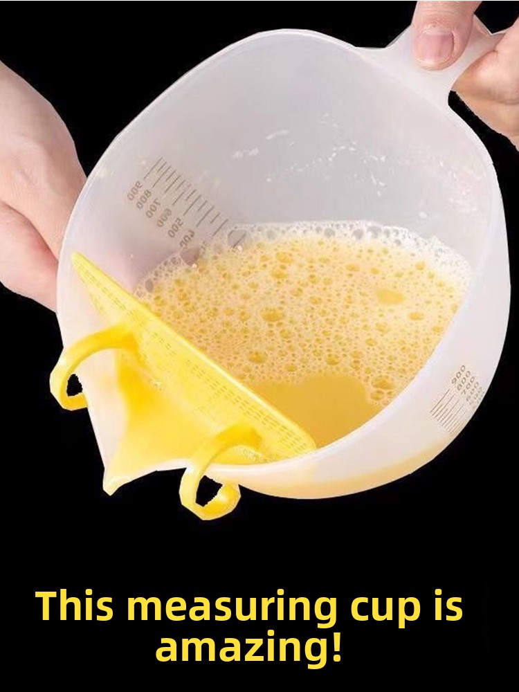 Kitchen Egg Liquid Filter Bowl - Kitchen Baking Utensil ulasan dan harga