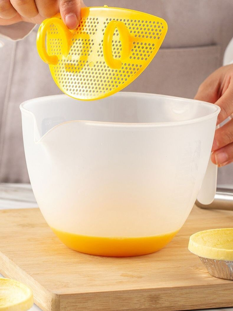 Kitchen Egg Liquid Filter Bowl - Kitchen Baking Utensil ulasan dan harga